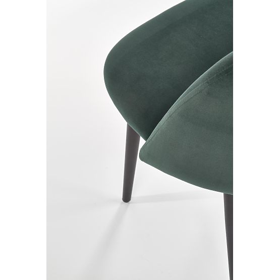 K384 Chair Dark Green / Black (1p=4pcs)