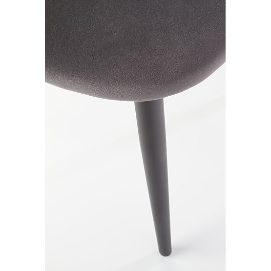K384 Chair Gray/Black (1p=4pcs)