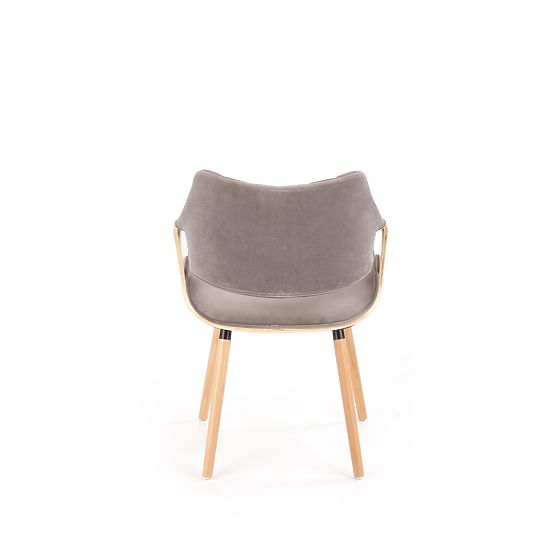 K396 Chair Light Oak / Gray (1p=1pc)