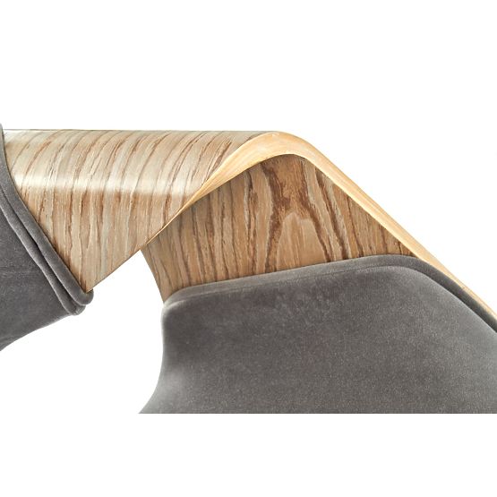 K396 Chair Light Oak / Gray (1p=1pc)