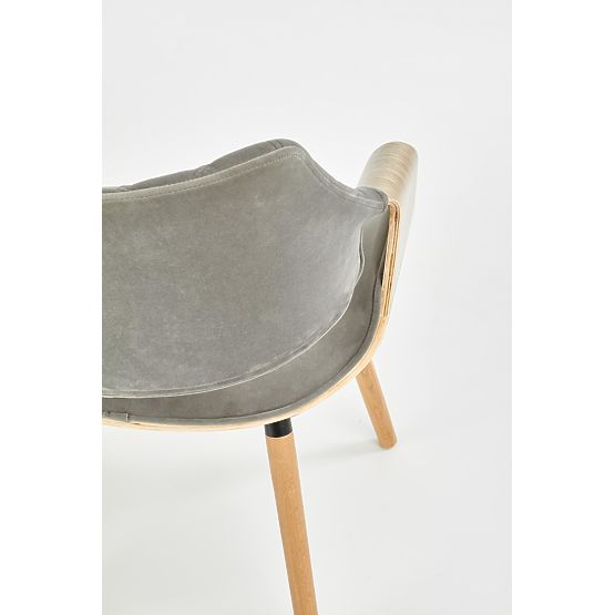 K396 Chair Light Oak / Gray (1p=1pc)