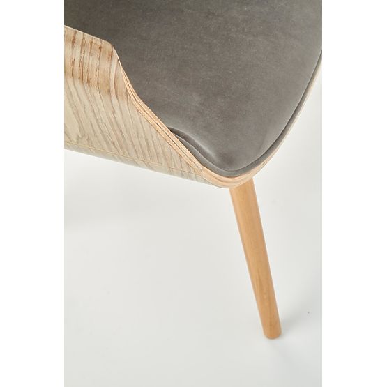 K396 Chair Light Oak / Gray (1p=1pc)