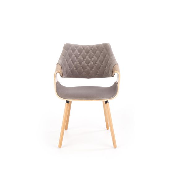 K396 Chair Light Oak / Gray (1p=1pc)