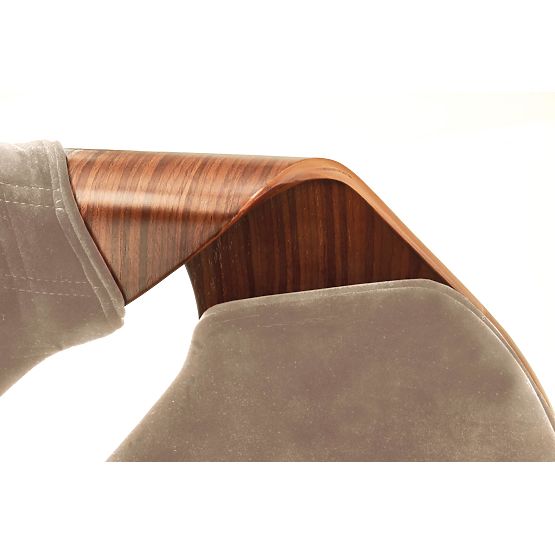 K396 Chair Walnut/Beige (1p=1pc)