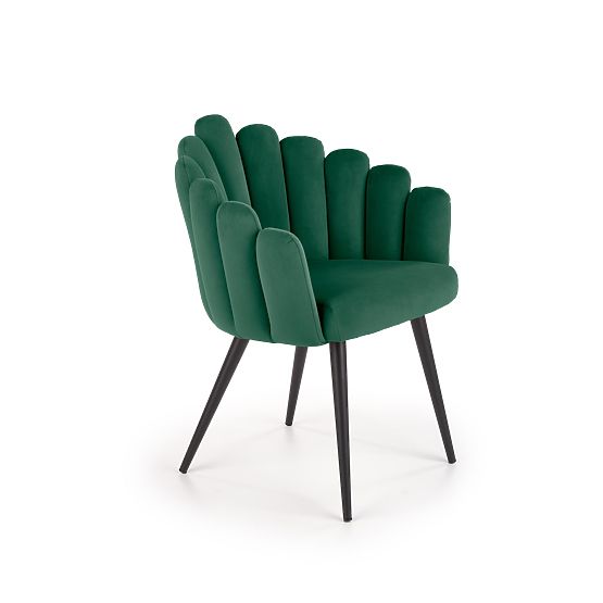 K410 Chair Dark Green Velvet (1p=1pc)
