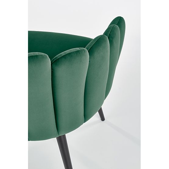 K410 Chair Dark Green Velvet (1p=1pc)
