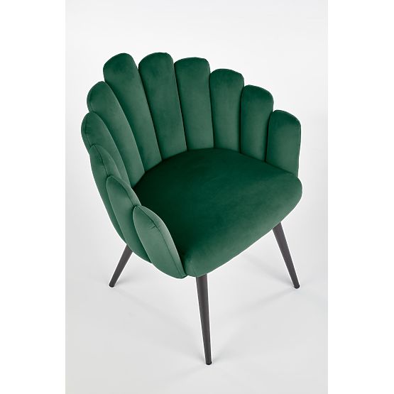 K410 Chair Dark Green Velvet (1p=1pc)