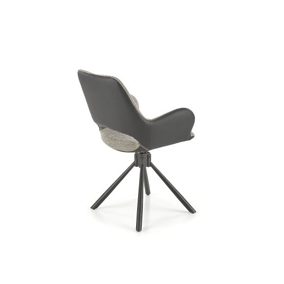 K494 Chair Grey/Black (1p=2pcs)