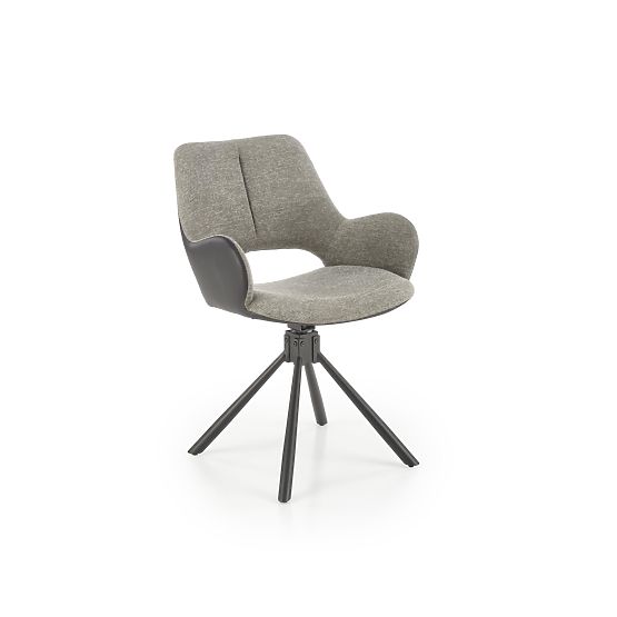 K494 Chair Grey/Black (1p=2pcs)