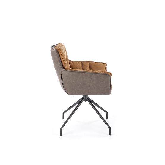 K523 Chair Brown / Dark Brown (1p=2pcs)