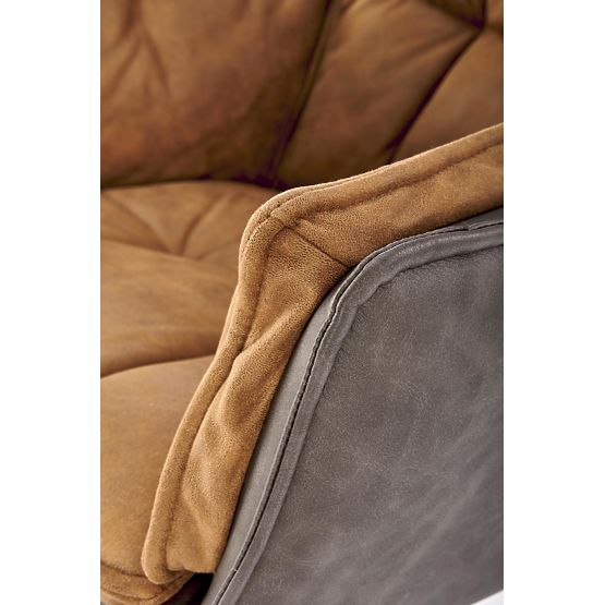 K523 Chair Brown / Dark Brown (1p=2pcs)