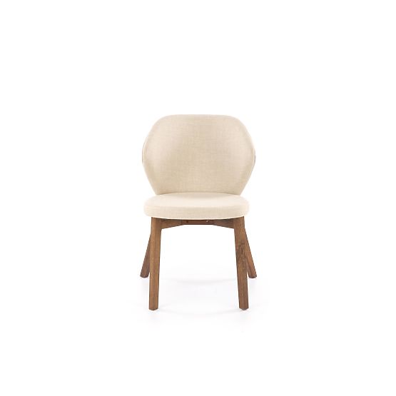 K583 Chair, Walnut / Brown / Beige (1p=2pcs)