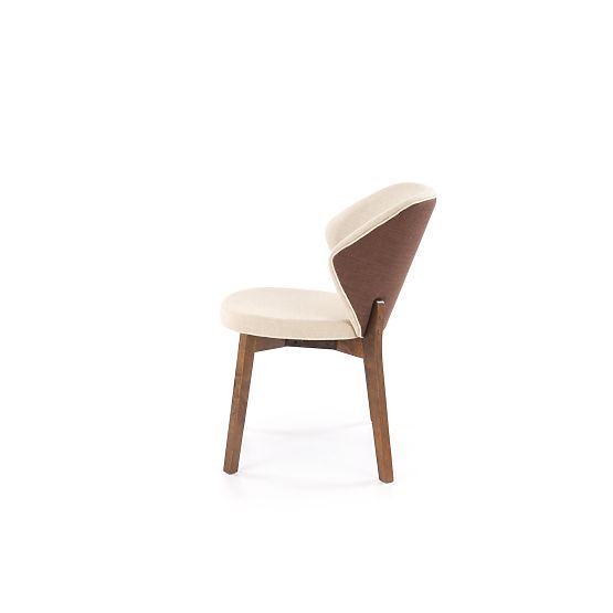 K583 Chair, Walnut / Brown / Beige (1p=2pcs)