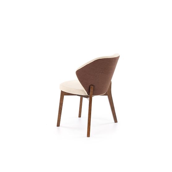 K583 Chair, Walnut / Brown / Beige (1p=2pcs)
