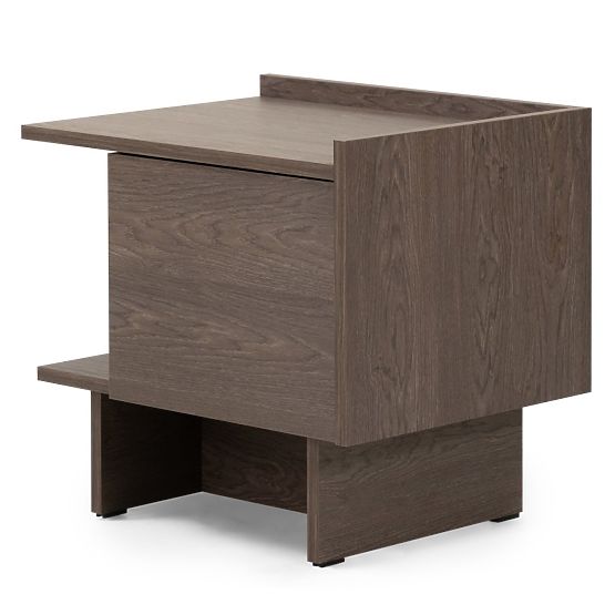 Kanso Nightstand, Baltic Storm Oak
