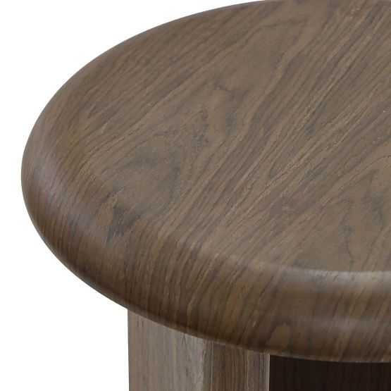 Keo Side Table 50 cm, Dark Walnut