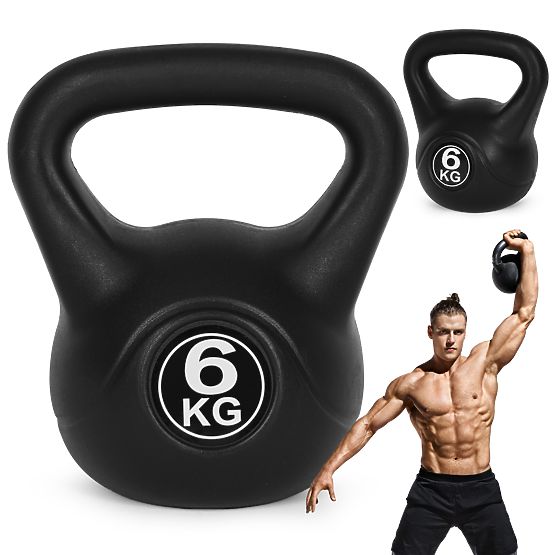 Kettlebell Dumbbell 6 kg for Exercise Weight Ball Fitness ModernHome