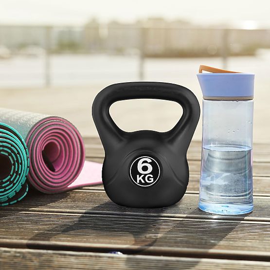 Kettlebell Dumbbell 6 kg for Exercise Weight Ball Fitness ModernHome