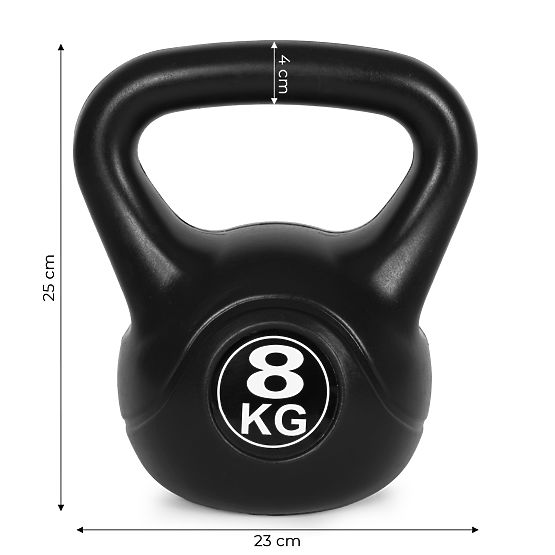Kettlebell Dumbbell 8 kg for Exercise Weight Ball Fitness ModernHome