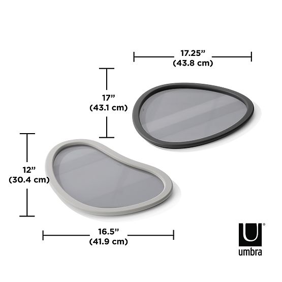 Kitchen Accessories with Irregular Shape HUB in Graphite Color Minimalist Style Umbra