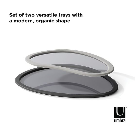 Kitchen Accessories with Irregular Shape HUB in Graphite Color Minimalist Style Umbra