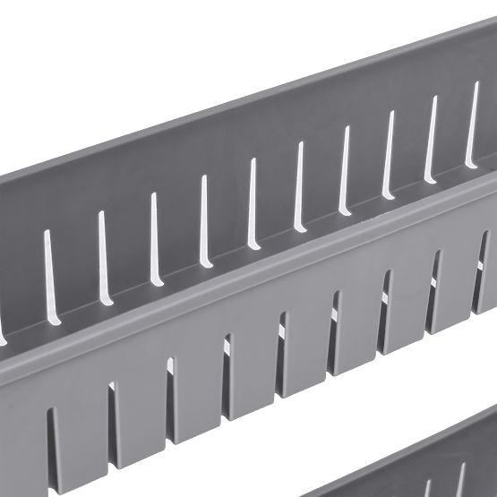 Kitchen Bathroom Shelf Gray 3 Levels Leira