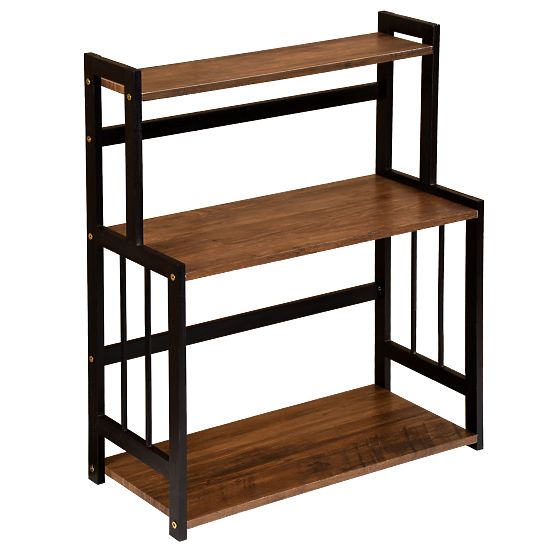 Kitchen Spice Rack CEZAR Wood Brown