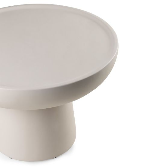 Lagoon Coffee Table 60 cm, Beige, Matte