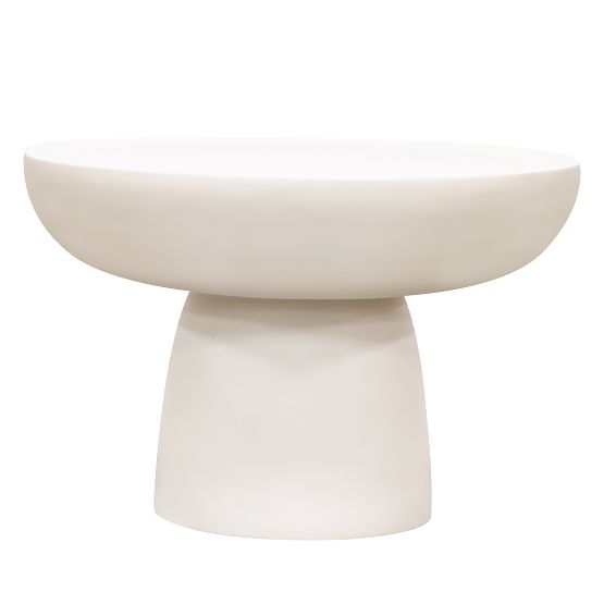 Lagoon Coffee Table 60 cm, Beige, Matte