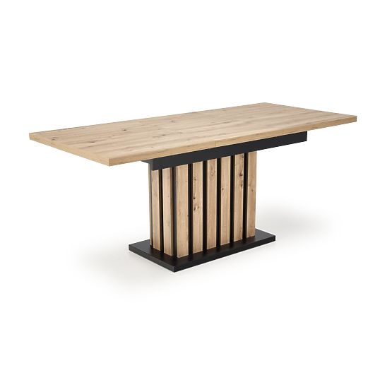 LAMELLO Extendable Table 160-210/90 cm Artisan Oak/Black