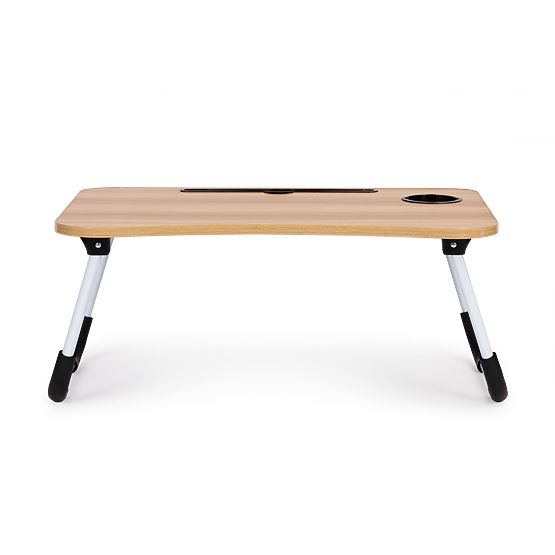 Laptop Stand Bed Table 60x40cm - Wood