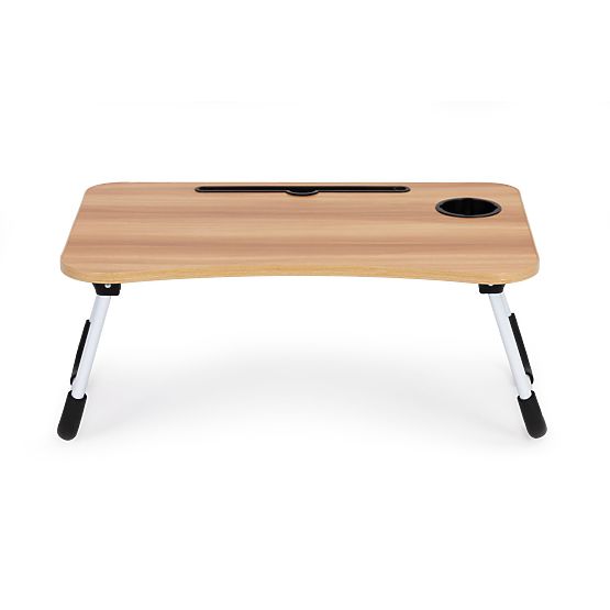Laptop Stand Bed Table 60x40cm - Wood