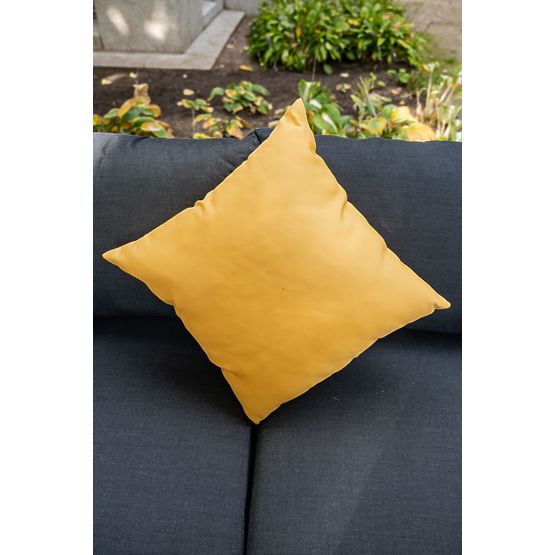 Large Aluminum Corner Set with Table MASSIMO Black