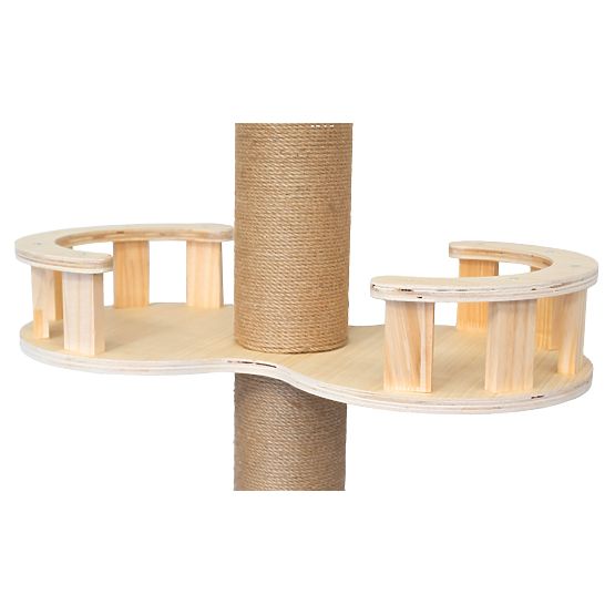 Large Cat Scratching Post Beige 255-265cm P70503