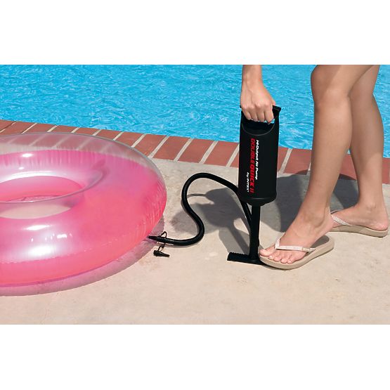 Large Hand Pump for Mattresses and Pools DOUBLE QUICK II Intex 68614