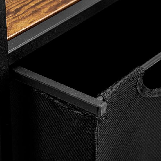 Laundry Basket with Shelf 3 Compartments ARTUS