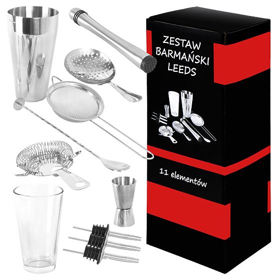 Leeds Bartender Set 11 Pieces