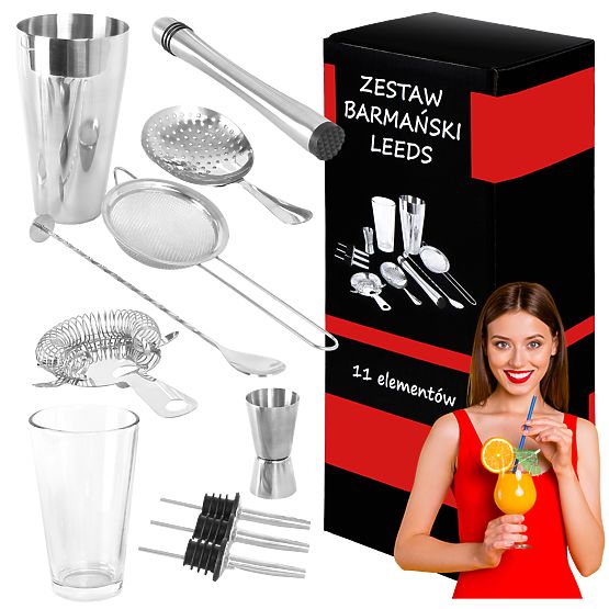 Leeds Bartender Set 11 Pieces
