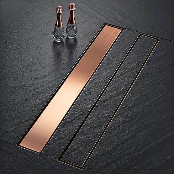 Linear Drain REA Neox for Brushed Copper 100