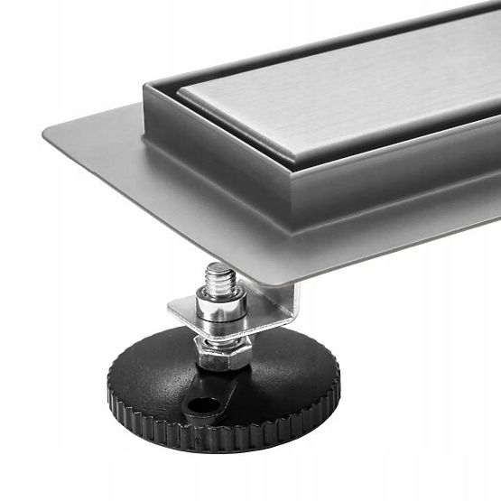 Linear Drain REA NEOX PRO Brushed Steel 60