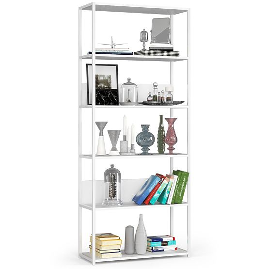 LOFT METAL SHELF 800 WHITE/WHITE