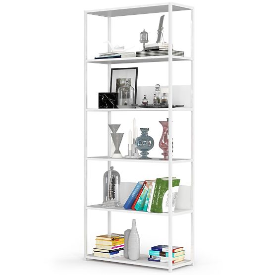 LOFT METAL SHELF 800 WHITE/WHITE