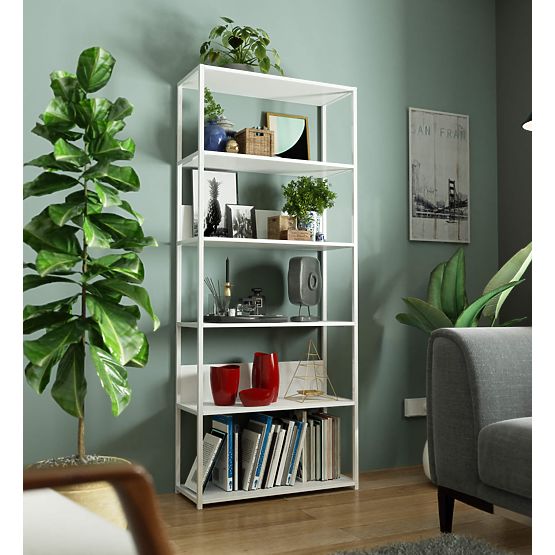LOFT METAL SHELF 800 WHITE/WHITE