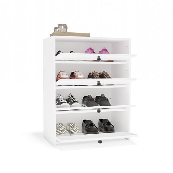 LOKA WHITE Shoe Cabinet
