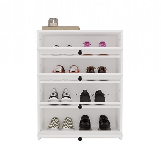 LOKA WHITE Shoe Cabinet