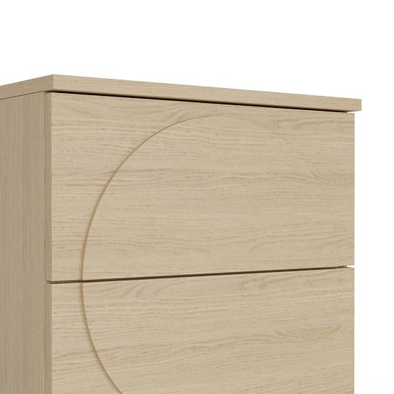 Looneta Nightstand Vicenza Oak, Arches