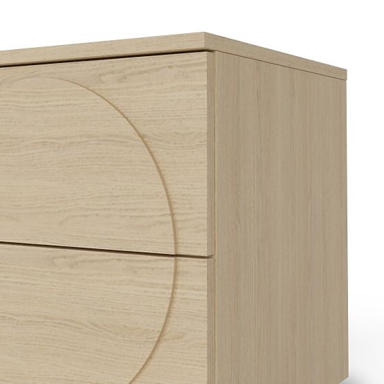 Looneta Nightstand Vicenza Oak, Arches