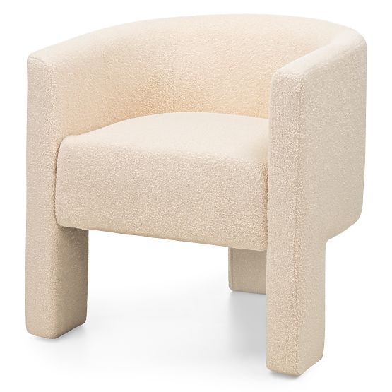 Lorraine Relaxation Chair, Beige, Boucle