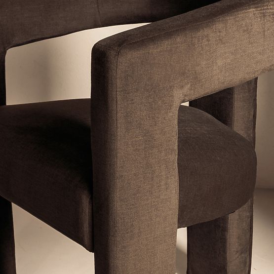 Lory Relaxation Chair Chocolate, Velour