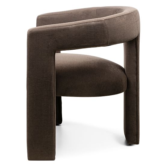 Lory Relaxation Chair Chocolate, Velour